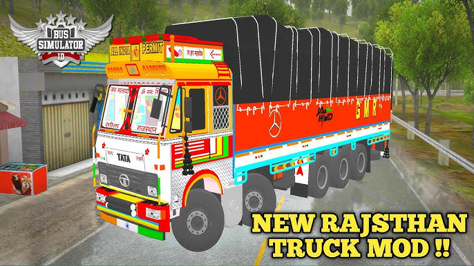 Installing Indian Truck Mods in Bus Simulator Indonesia (BUSSID)